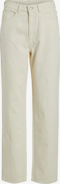 Vila Straight Regular Jeans KELLY Dames Crème