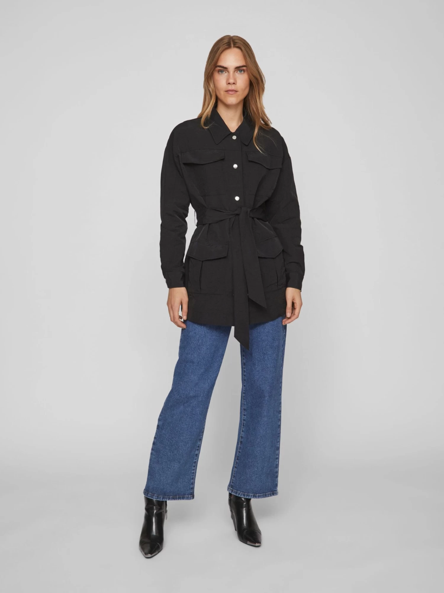 Vila Tussenjassen Tussenjas Pocky Dames Zwart 7 Vila Tussenjassen Tussenjas Pocky Dames Zwart - Afbeelding 5