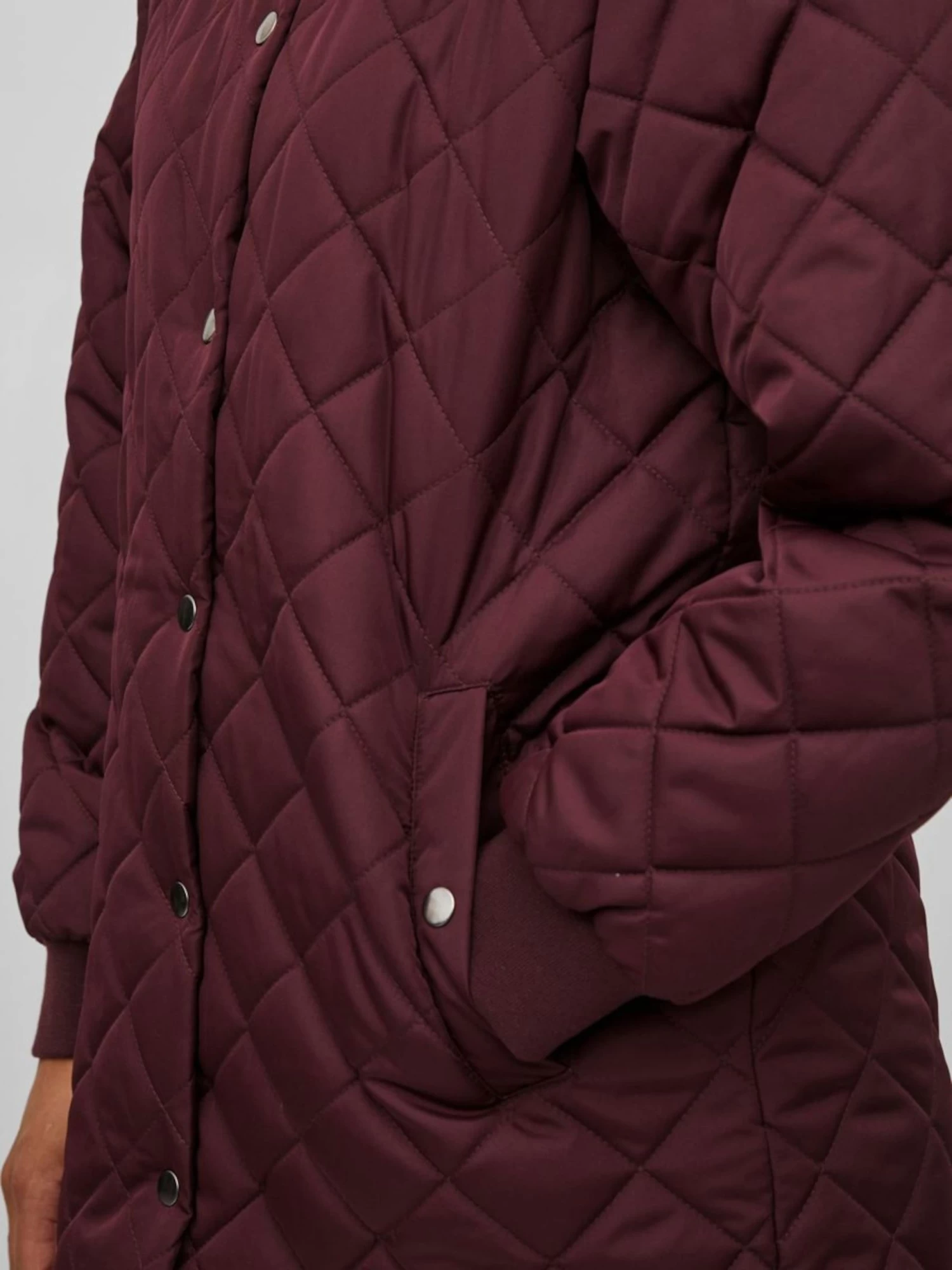 Vila Tussenjassen Tussenjas Dames Wijnrood 9 Vila Tussenjassen Tussenjas Dames Wijnrood - Afbeelding 7