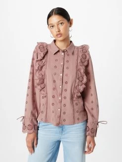 Overhemden Blouse HOLLA Dames Mauve 9 Overhemden Blouse HOLLA Dames Mauve -Vila ee1db90e35b80f368c3a2717faf75948