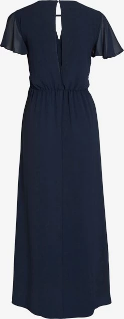 Vila Maxi Jurken Jurk Milina Dames Navy -Vila ee7bc3a33d1ce9ecfd1377d734064cf4
