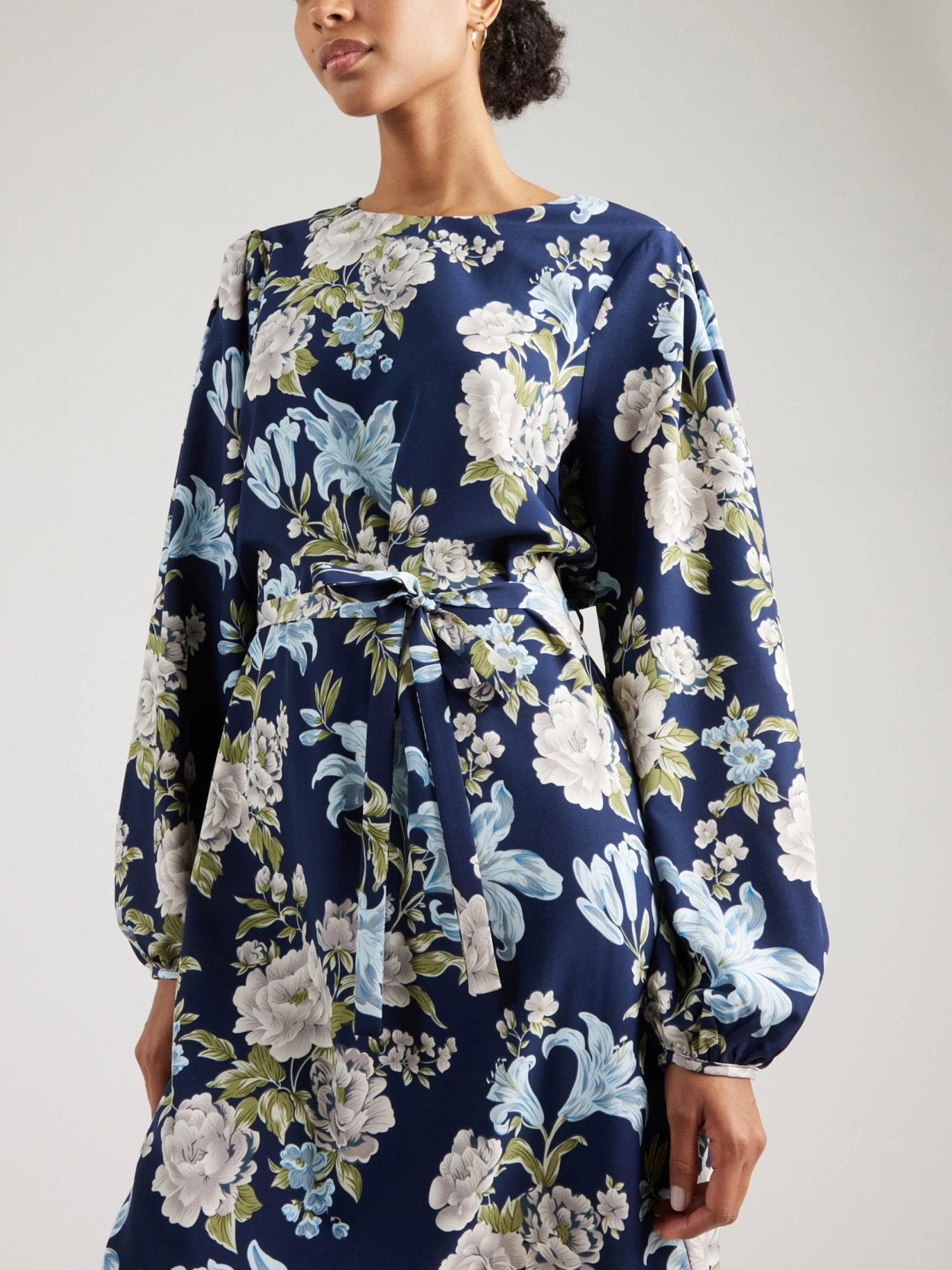 Vila Mini Jurken Jurk CHARLOTTI Dames Navy / Lichtblauw 4 Vila Mini Jurken Jurk CHARLOTTI Dames Navy / Lichtblauw - Afbeelding 2