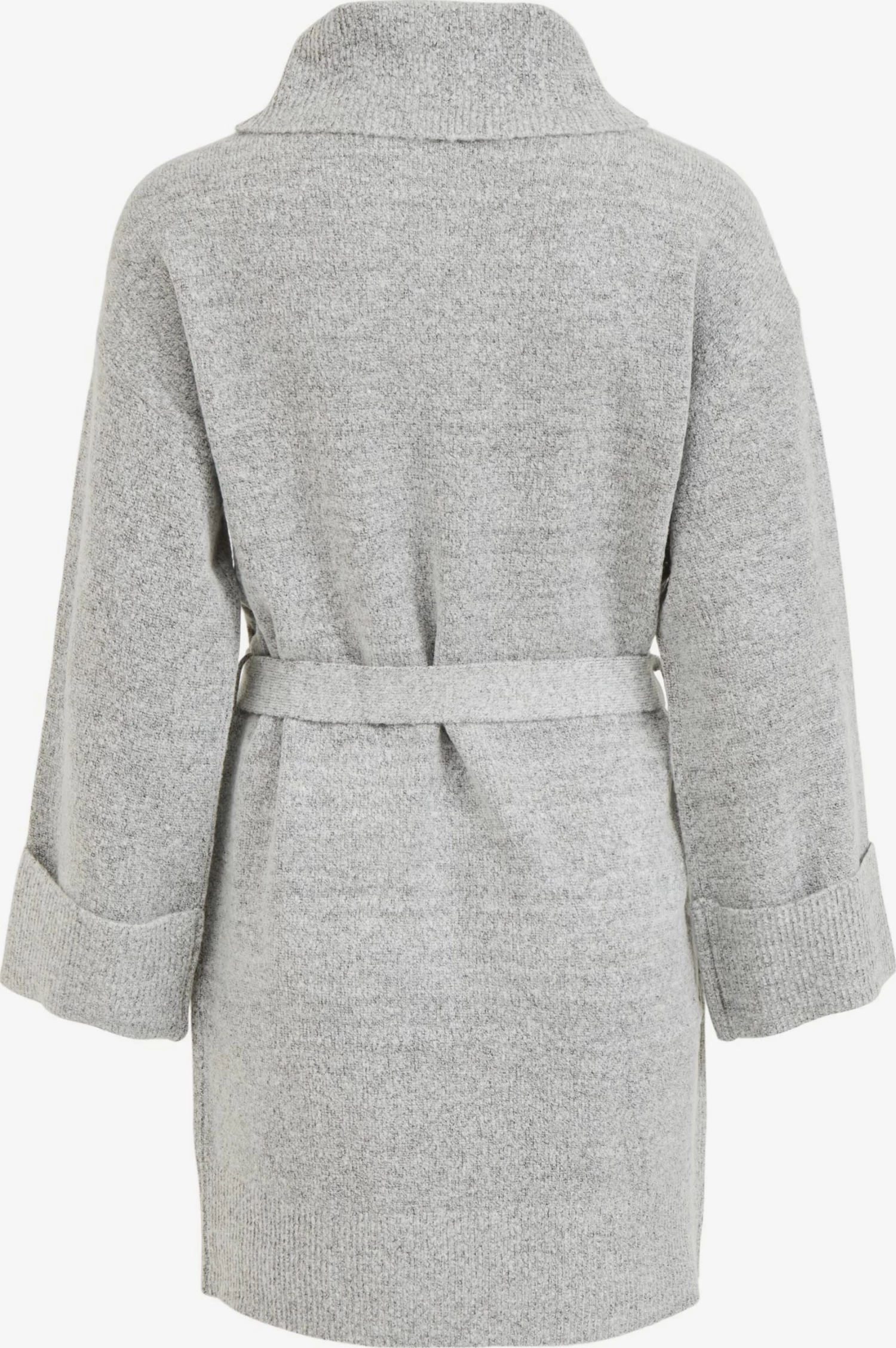 Vila Gebreide Jurken Gebreide Jurk Rolfie Dames Grijs Gemêleerd 4 Vila Gebreide Jurken Gebreide Jurk Rolfie Dames Grijs Gemêleerd - Afbeelding 2