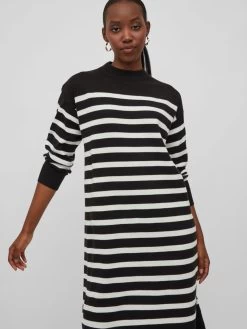 Vila Gebreide Jurken Gebreide Jurk Dames Zwart 15 Vila Gebreide Jurken Gebreide Jurk Dames Zwart -Vila ef6251641d3bbe6ded24e60749c7d838