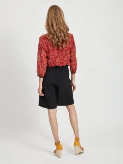 Vila Blouseshirts Blouse VIELOISE Dames Roestrood 18 Vila Blouseshirts Blouse VIELOISE Dames Roestrood -Vila f022fcbd629892934e61da827d37ec13