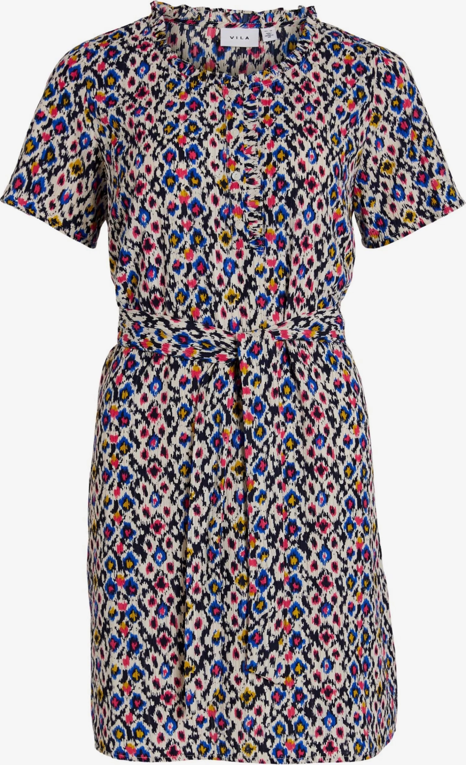 Vila Blousejurken Blousejurk Sille Dames Lichtbeige 3 Vila Blousejurken Blousejurk Sille Dames Lichtbeige