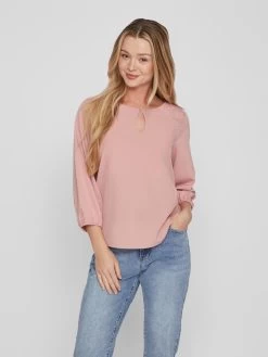 Vila Kanten Blouses Blouse LOUIS Dames Oudroze -Vila f0aa3d97d84f60cd01f6e7e45c01d997