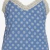 Vila Kanten Tops Top Dames Blauw 2 Vila Kanten Tops Top Dames Blauw -Vila f0d7b77426279953cf914d5e946859d7