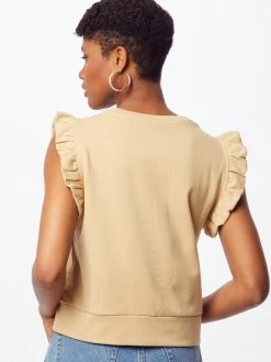 Vila T-shirts Shirt Dames Lichtbeige -Vila f14fa2c6dcbc41ee05a37c5da71f12e9