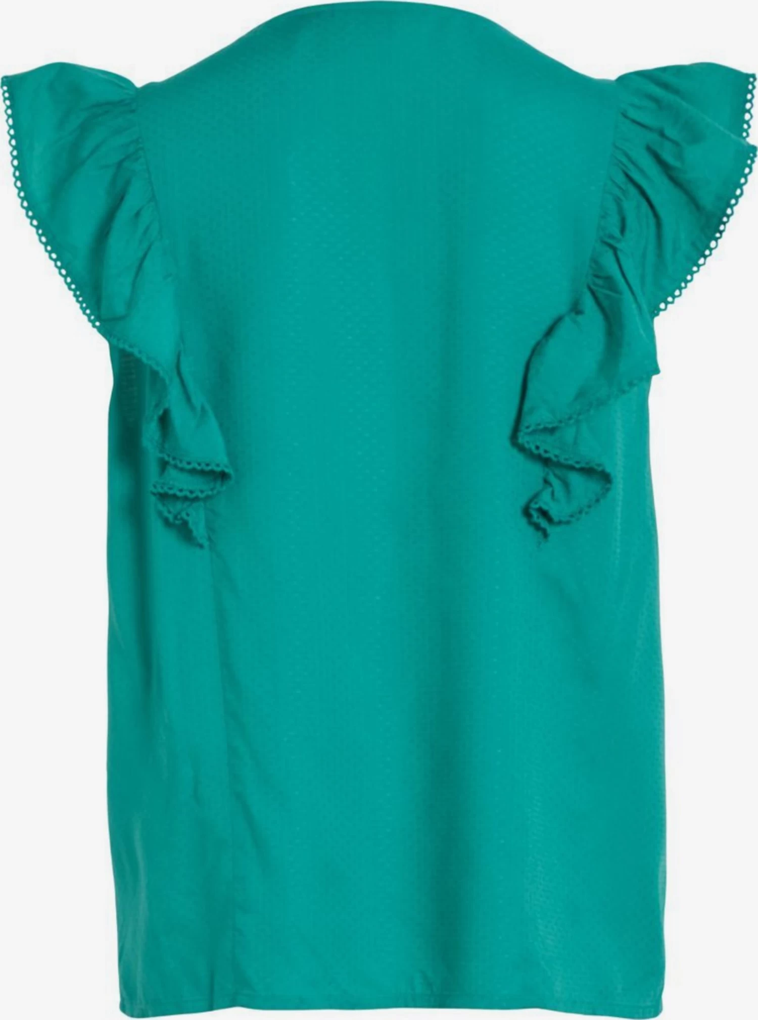 Vila T-shirts Shirt Dames Jade Groen 4 Vila T-shirts Shirt Dames Jade Groen - Afbeelding 2