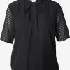 Vila Blouses Met Korte Mouw Blouse MICHELLE Dames Zwart -Vila f309c76c534e8b4778036b2f800bf94a