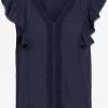 Vila Blouses Met Korte Mouw Blouse Julana Dames Donkerblauw 2 Vila Blouses Met Korte Mouw Blouse Julana Dames Donkerblauw -Vila f400da707913b3550e6147eba6c50fe6