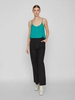 Vila Blouse Tops Blouse PAYA Dames Groen -Vila f453b89e357510a0431e988b2beb2f30