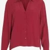 Vila Blouseshirts Blouse Fini Dames Wijnrood 2 Vila Blouseshirts Blouse Fini Dames Wijnrood -Vila f4b9e9170d1faf39a98227651d1a4600