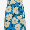 Vila Midi Jurken Jurk Dames Blauw / Geel -Vila f5c836f29a2f047152b94f62d5ec6776