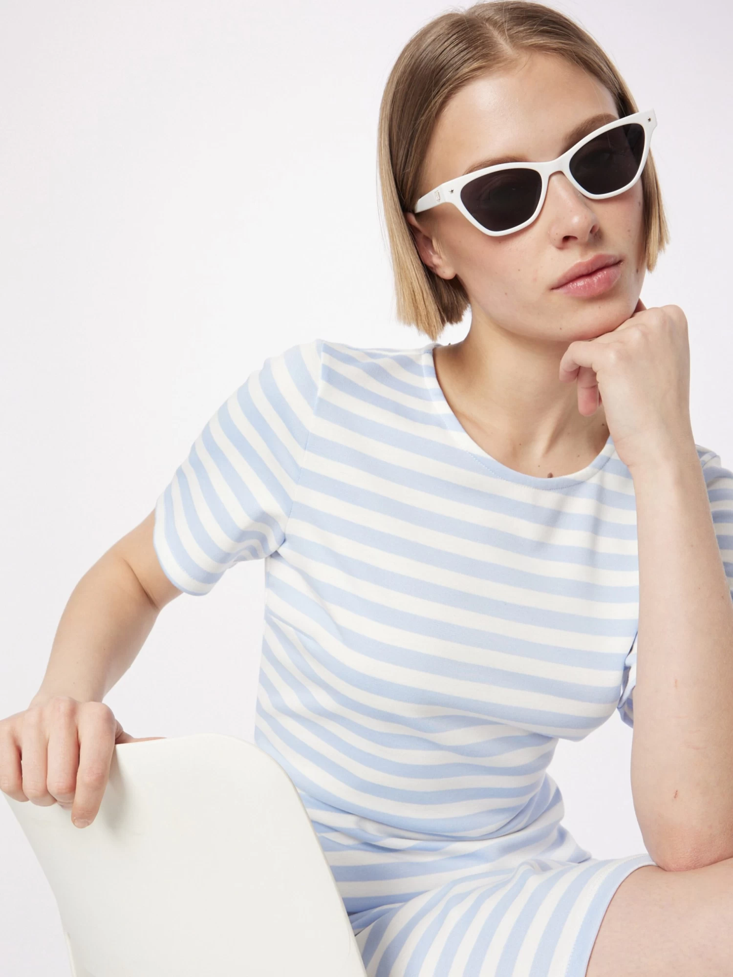 Vila Mini Jurken Jurk ELISA Dames Wit 4 Vila Mini Jurken Jurk ELISA Dames Wit - Afbeelding 2