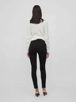 Vila Jeans Skinny Jeans Dames Zwart 12 Vila Jeans Skinny Jeans Dames Zwart -Vila f5f07c2b9da6337e23f31b14c160c058