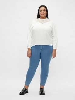 Kanten Blouses Blouse Dames Wit -Vila f5f40acc0d0dd537550c11c50771cbbe