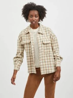 Vila Tussenjassen Tussenjas SARAS Dames Beige 21 Vila Tussenjassen Tussenjas SARAS Dames Beige -Vila f5faf2d68250fa47a8fa072a75db5d6b