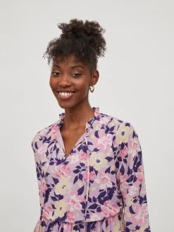 Vila Mini Jurken Jurk URA Dames Lichtlila -Vila f69070fd285ae658a3e29b4a8411c545