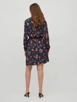 Blousejurken Blousejurk Paya Dames Donkerblauw -Vila f6c6d7cf2e011d9c5eea5e71c18fa2b7