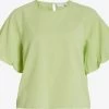 Vila Blouses Met Korte Mouw Blouse Miro Dames Appel -Vila f76ab221f32576760e3631d9c84e543e