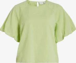 Vila Blouses Met Korte Mouw Blouse Miro Dames Appel