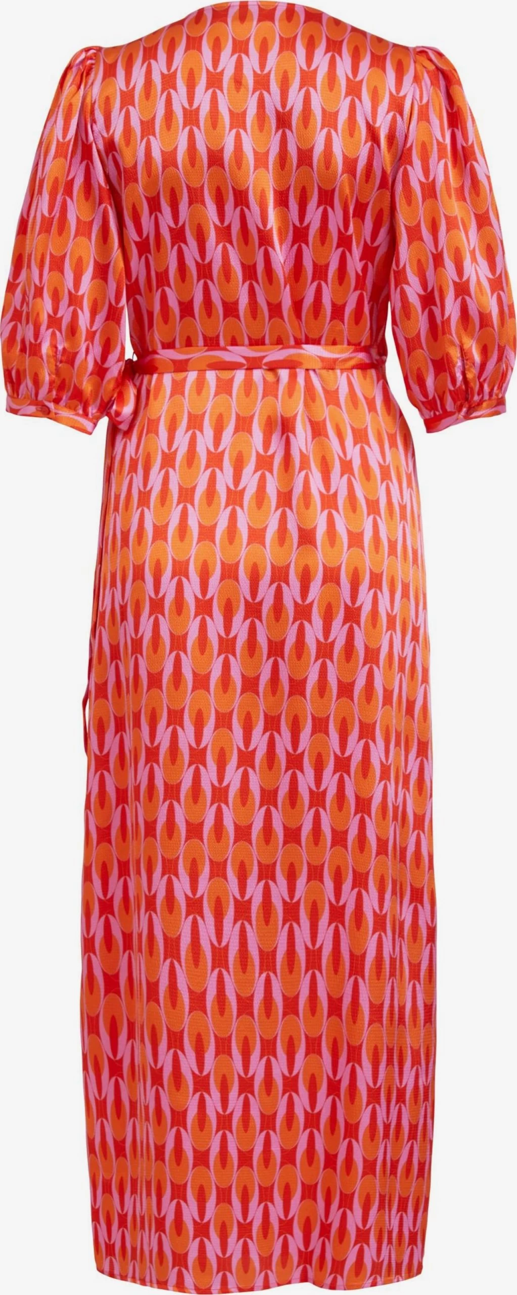 Vila Maxi Jurken Jurk Camila Dames Mandarijn / Kreeft 4 Vila Maxi Jurken Jurk Camila Dames Mandarijn / Kreeft - Afbeelding 2