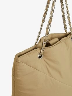 Vila Shoppers Shopper Bora Dames Lichtbruin -Vila f87ba1edbcafcf3092fe073f9ded6a30