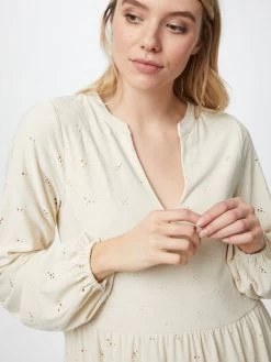 Vila Mini Jurken Jurk Saniana Dames Crème -Vila f8992bda1df4cea6a3bcb0f2f450616a