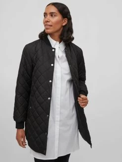 Vila Tussenjassen Tussenjas Dames Zwart -Vila f89afb9055765cd3568cd31b2504faf0