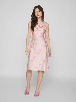 Midi Jurken Jurk RAVENNA Dames Rosa / Eosine 13 Midi Jurken Jurk RAVENNA Dames Rosa / Eosine -Vila f8cde5ec13bee68a293dd6408814d353