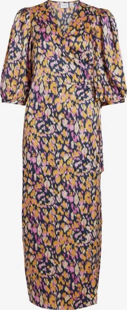 Vila Maxi Jurken Jurk Camila Dames Navy