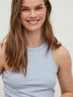 Vila Spaghetti Tops Top Athalia Dames Pastelblauw 15 Vila Spaghetti Tops Top Athalia Dames Pastelblauw -Vila f9ad94b88a555cd59c9274df12a048c9
