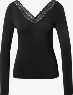 Vila Longsleeves Shirt BORNEO Dames Zwart