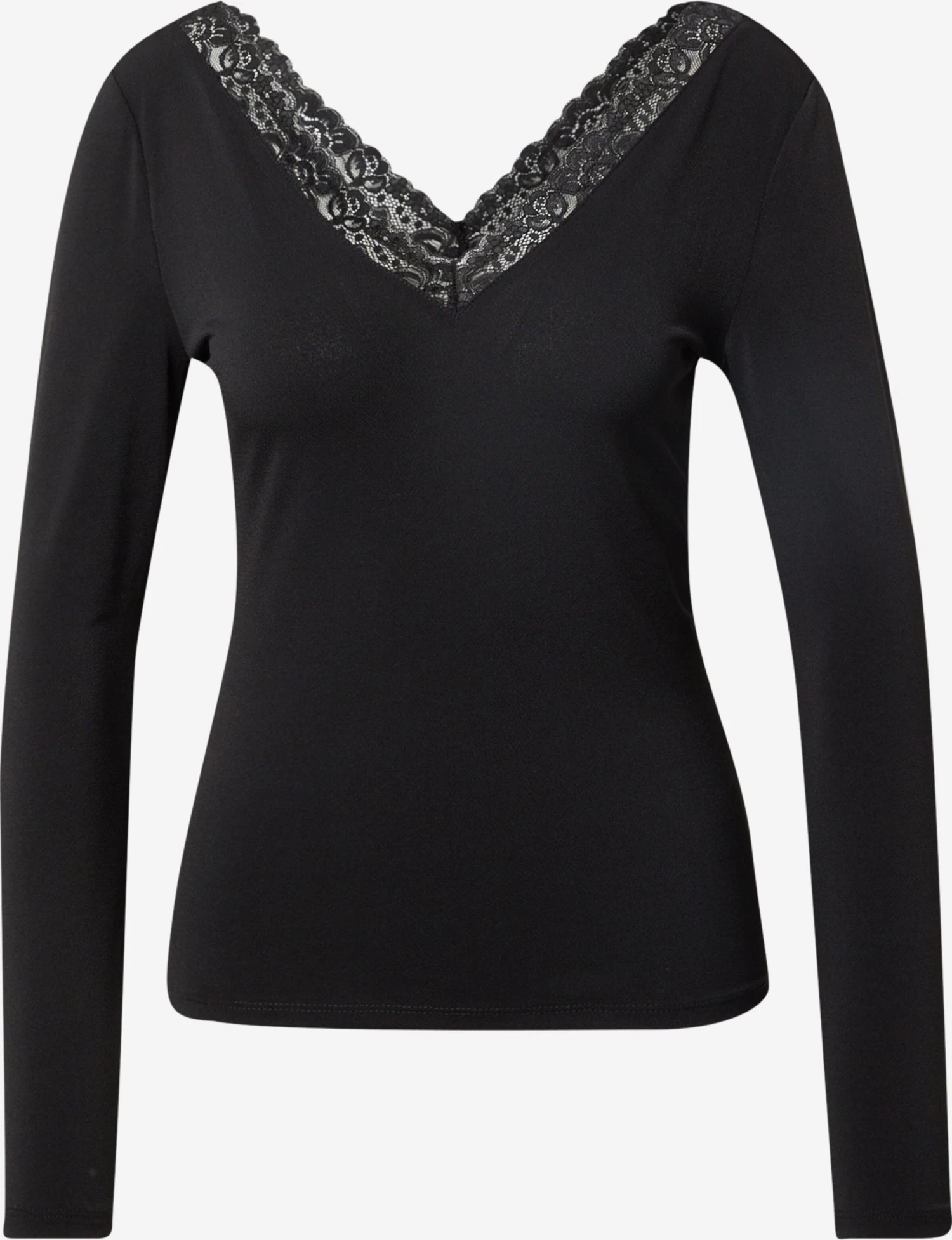 Vila Longsleeves Shirt BORNEO Dames Zwart 3 Vila Longsleeves Shirt BORNEO Dames Zwart