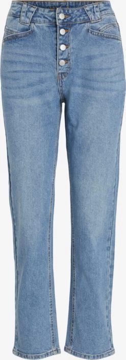 Vila Jeans Slimfit Jeans Stray Dames Lichtblauw