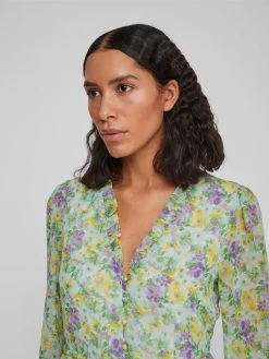 Vila Midi Jurken Jurk Paus Dames Lichtgroen / Donkergroen 14 Vila Midi Jurken Jurk Paus Dames Lichtgroen / Donkergroen -Vila fbe0f8c6c78dd477ed81c9435f86fd5d