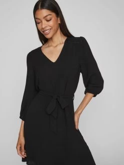 Vila Mini Jurken Jurk SURASHIL Dames Zwart -Vila fc779051ab590f12210e18af9e78e20a