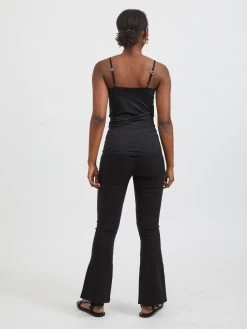 Vila Spaghetti Tops Top Dames Zwart -Vila fce94f064bdfaa0a46017e9187d035ad