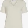 Vila Kanten Blouses Blouse SASSI Dames Ecru -Vila fd499ccec7e07fb5f478de2a5c0e9949