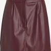 Vila Mini Rokken Rok LINE Dames Bourgogne -Vila fdaa4ab926bf977eeed5850b4fd37ed2