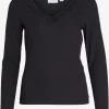 Vila Longsleeves Shirt Zetty Dames Zwart 1 Vila Longsleeves Shirt Zetty Dames Zwart -Vila fdb5e3e22f68ec9dd9dcbb9a07ca3958