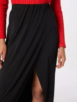 Vila Maxi Rokken Rok TIA Dames Zwart -Vila fe760c434c9b735e1432905a23a24761