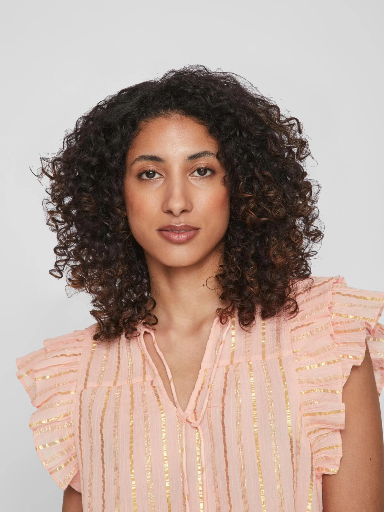 Vila Blouses Met Korte Mouw Blouse Leia Dames Rosa 8 Vila Blouses Met Korte Mouw Blouse Leia Dames Rosa - Afbeelding 6