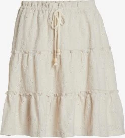 Vila Mini Rokken Rok DELLA Dames Crème